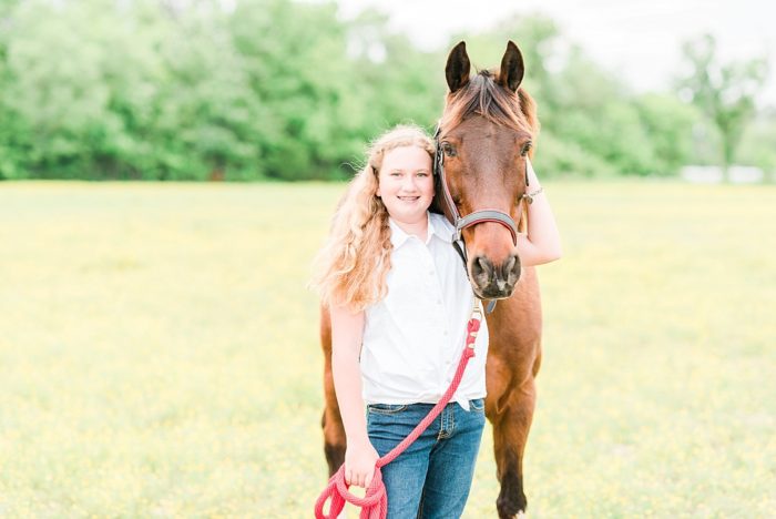a girl and her spotted saddle horse