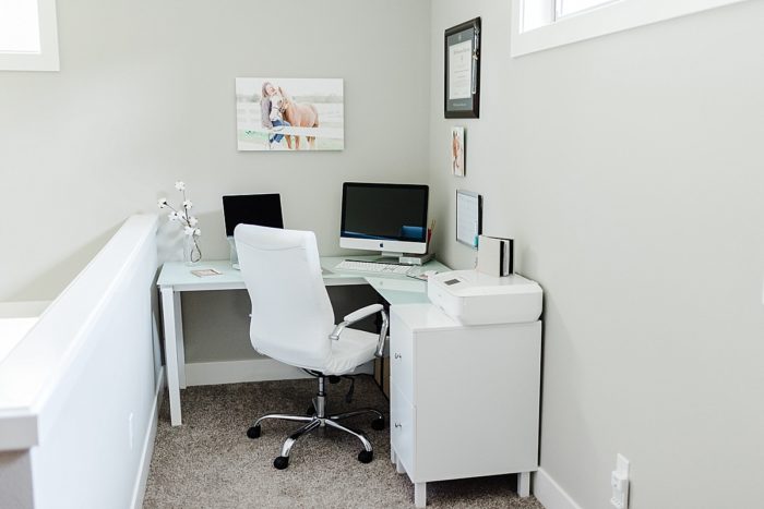 neutral home office inspiration