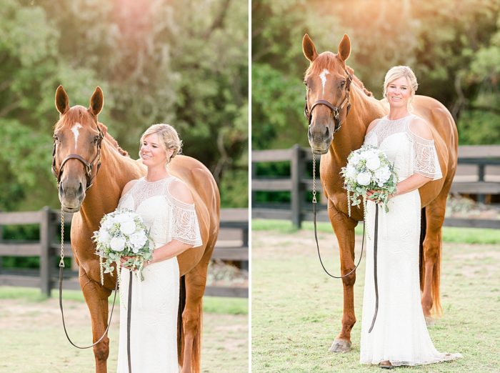 equestrian bridal portraits