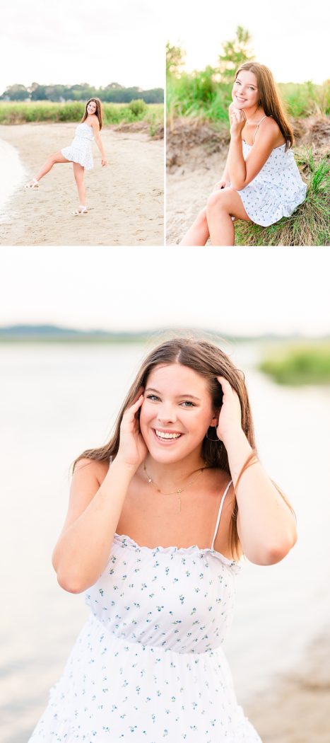 senior pictures on the beach