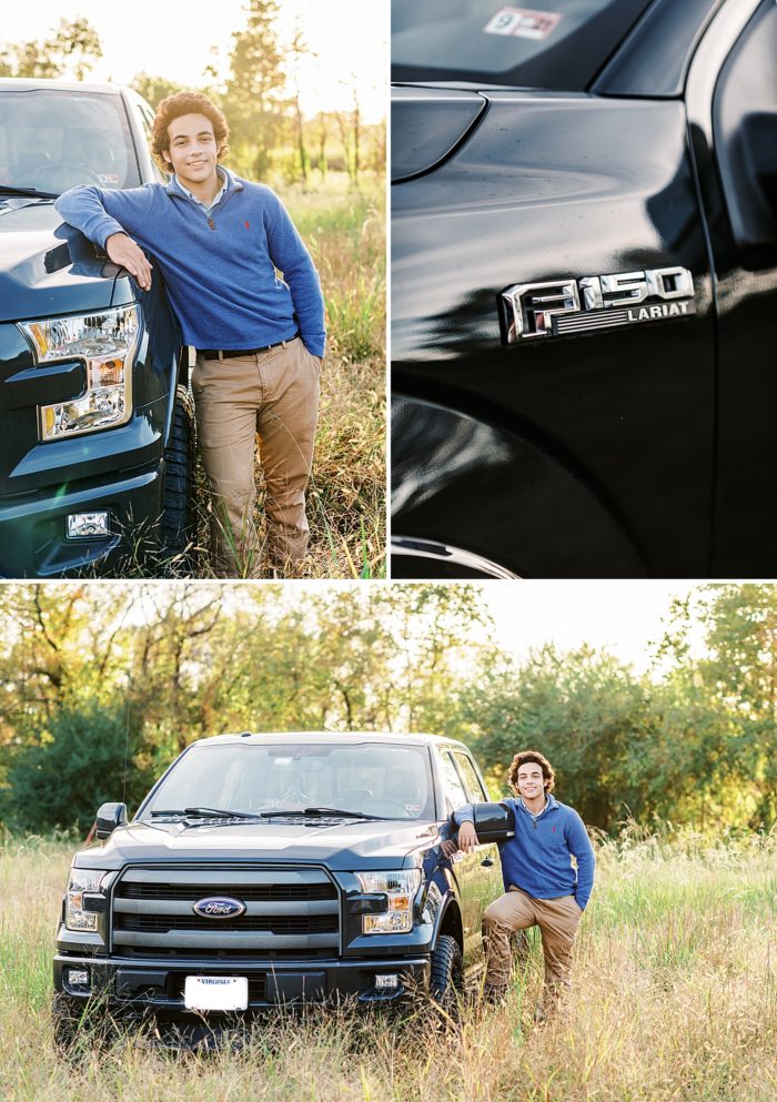 senior pictures with truck