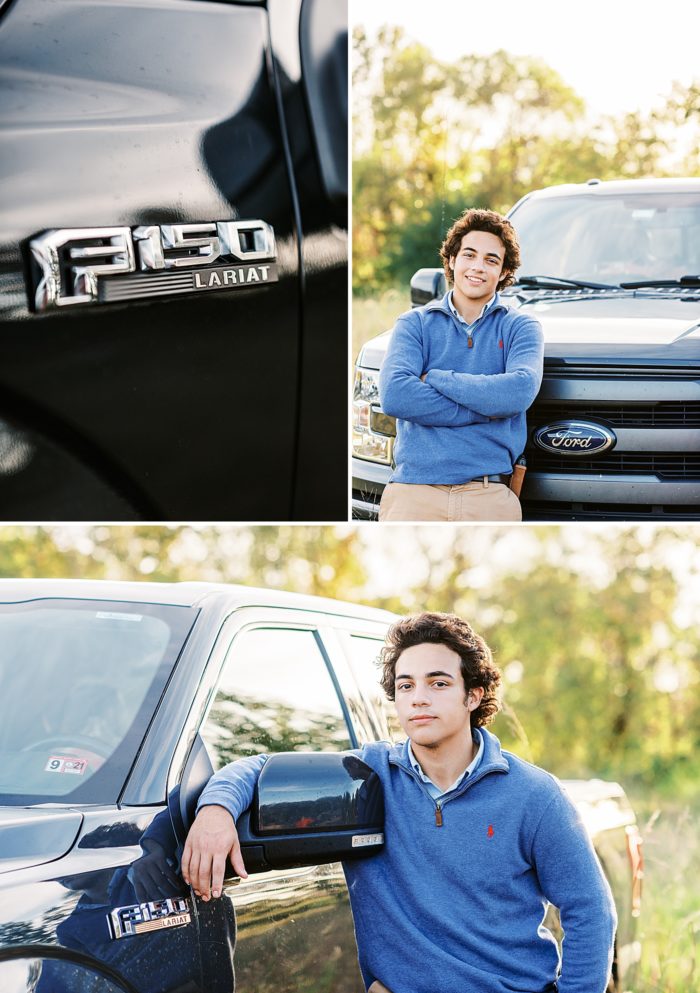 senior pictures with truck