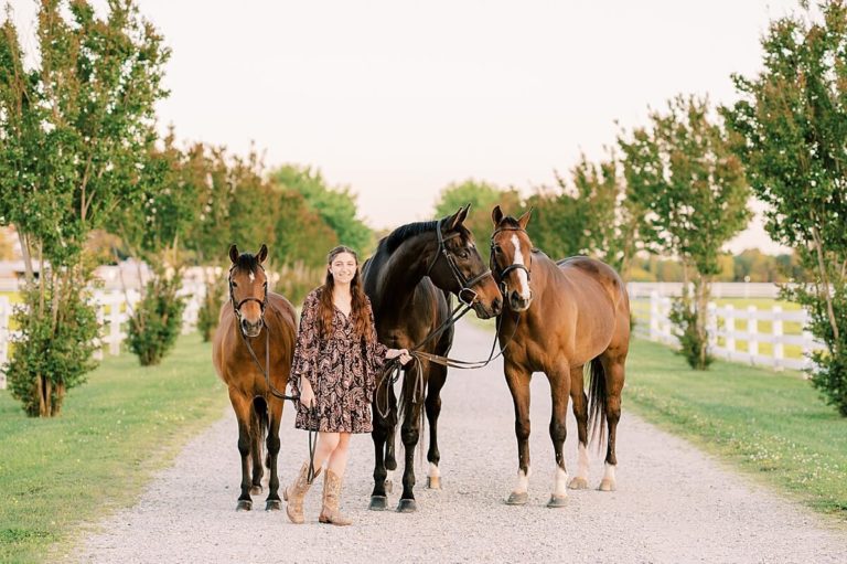Virginia Beach Equestrian Senior Portraits Catherine Michele