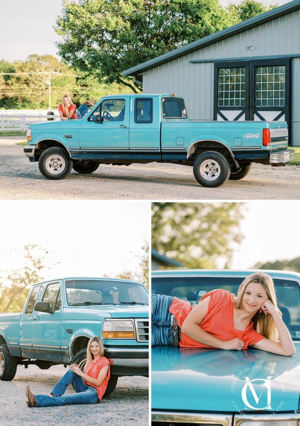 senior photos with your truck