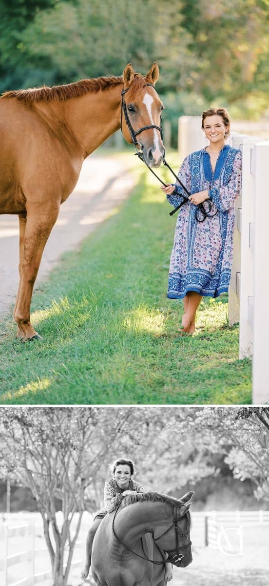 including your horse in senior pictures