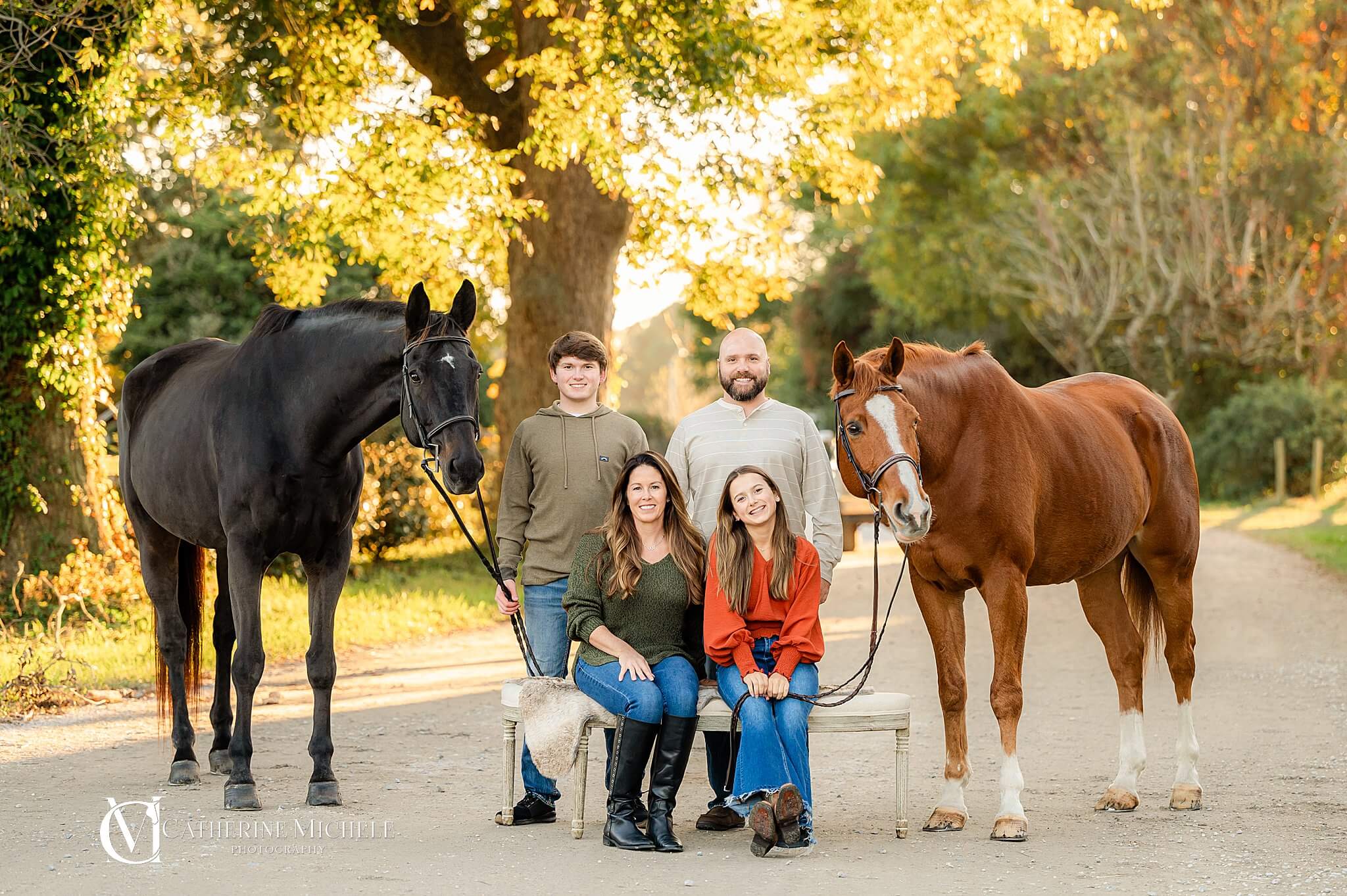 virginia beach equestrian family photography